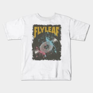 Flyleaf Vintage Vynil Kids T-Shirt